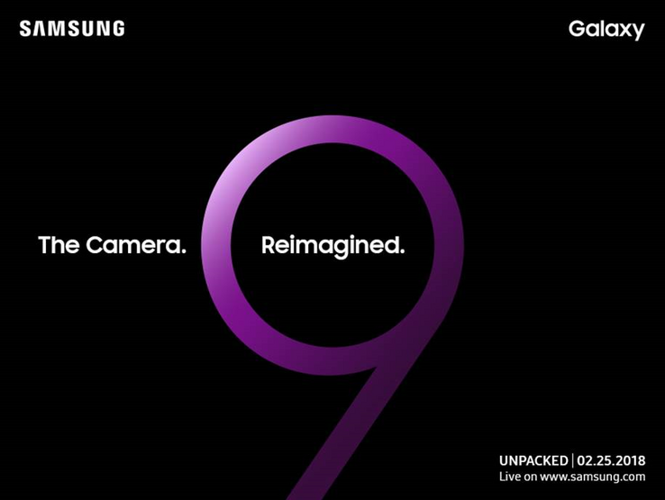 Am 25. Februar auch offiziell in Barcelona zu sehen: Die Galaxy S9-Familie.
