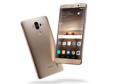 Das Mate 9 von Huawei, hier in der goldenen Variante, wurde heute offiziell vorgestellt.