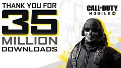 Call of Duty: Mobile ist der Download-King auf iOS, mehr als 35 Millionen Downloads.