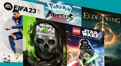 Game Charts Januar 2023: Vier neue Spiele stürmen die PC- und Konsolen-Charts.