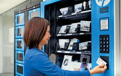HP Device-as-a-Service: Nach Apple iPhone, iPad, Mac kommt der verbesserte HP Tech Café Market Automat.