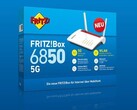 Ganze zwei Jahre nach der offiziellen Ankündigung ist die FRITZ!Box 6850 5G von AVM ab Oktober endlich auch in Deutschland erhältlich (Bild: AVM)