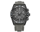 Die Citizen CA0897-04H ist eine neue graue Variante des Nighthawk Eco-Drive Chronographen und wird mit einem Nylonarmband ausgeliefert.