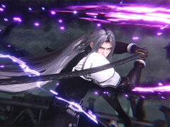 Sephiroth in Aktion in „Final Fantasy VII: Ever Crisis“.