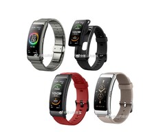 Fitnesstracker und Bluetooth-Headset Huawei TalkBand B6 wird es in China zumindest in vier Farboptionen geben,