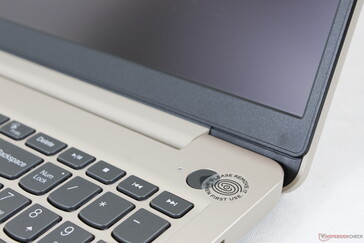 Durch Fingerabdruck aktivierte Einschalttaste