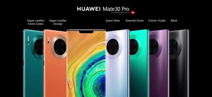 Das Mate 30 Pro von Huawei, vorerst kein offiziell von Google zertifiziertes Produkt.