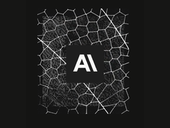 Eine Illustration von der Website von Anthropic mit dem Anthropic-Logo oben.