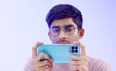 Realme demonstriert das Narzo 50 mit Video-Aufnahmen statt mit Echtzeit-Gameplay. (Bild: Realme)