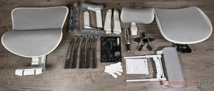 Lieferumfang des Sihoo Doro C300