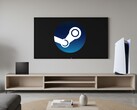 Steam Machine und PS5 in einem Wohnzimmer.