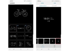 Samsungs ClockFace individualisiert das AlwaysOn-Display