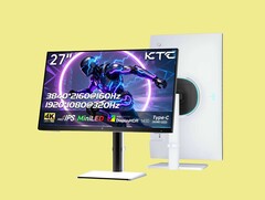 Der KTC M27P6S ist mit einem 4K-IPS-Panel mit 160Hz und 2.304 Dimming-Zonen ausgestattet