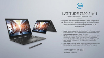 Dell Latitude 7390 2-in-1 Quick-Specs