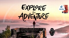 Honor: 5-Tages-Trip mit 3 Freunden und Honor Watch GS Pro gewinnen.