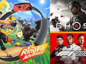 Game Sales Awards Juli 2020: Ring Fit Adventure, Ghost of Tsushima und F1 2020.