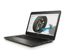 Test HP ZBook 14u G4 Workstation (7500U, FirePro W4190M)