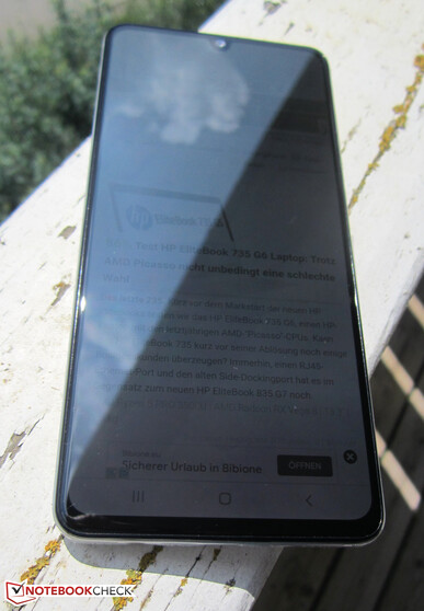 Außeneinsatz (in der Sonne)