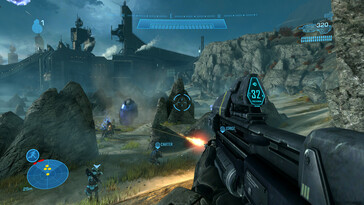 Im Bild: Ein Gameplay-Screenshot aus Halo: The Master Chief Collection (Halo Reach).