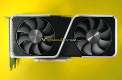 Die Founders Edition der GeForce RTX 3060 Ti sieht der RTX 3070 recht ähnlich. (Bild: VideoCardz)