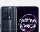 Das Realme 9 Pro+ sieht aus wie die meisten aktuellen Smartphones von Realme. (Bild: @OnLeaks / SmartPrix)