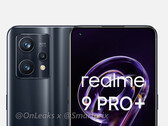 Das Realme 9 Pro+ sieht aus wie die meisten aktuellen Smartphones von Realme. (Bild: @OnLeaks / SmartPrix)