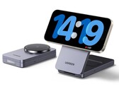 Die neue Ugreen MagFlow 2-in-1 Ladestation gibt es mit oder ohne Qi2. (Bildquelle: Amazon)