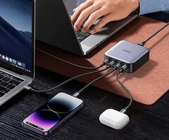 Das Ugreen Nexode 100W ist ein neues Tischladegerät, das mit Rabatt in den Verkauf startet. (Bild: Amazon)
