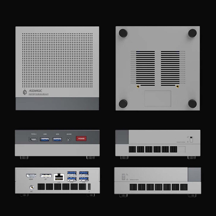 Verbaut sind auch Ethernet und USB Typ C