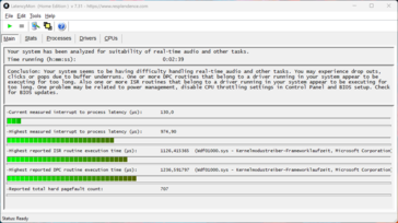 LatencyMon - Übersicht
