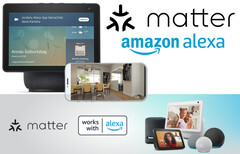Amazon weitet Matter für Alexa auf Apple iOS und Thread aus, über 100 Millionen Matter-fähige Echos.