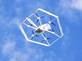 Der neueste Drohnen-Prototyp von Amazon setzt auf sechs Propeller für die maximale Bewegungsfreiheit. (Bild: Amazon)