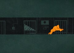 Ein stylisches Spiel von Devolver Digital, komplett kostenlos! (Bild: Devolver Digital)