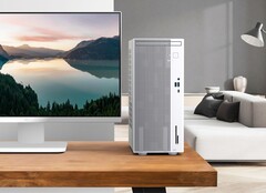 Der Asus V500 Mini-Tower nutzt einen Laptop-Prozessor. (Bildquelle: Asus)