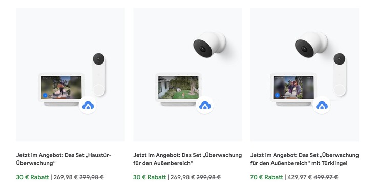 Googles Übersichtsseite zeigt teilweise falsche Preise an, ein Klick auf das jeweilige Angebot führt zu den tatsächlichen Rabatten.