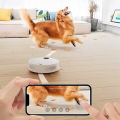 Der Lefant P1 ist ein neuer Saugroboter, der mit Rabatt startet. (Bild: Amazon)