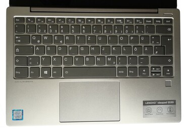 Lenovo Ideapad S530 - Tastatur und Clickpad
