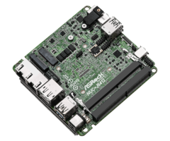 ASRock: Die Mainboards sind mit verschiedenen, fest verbauten CPUs erhältlich