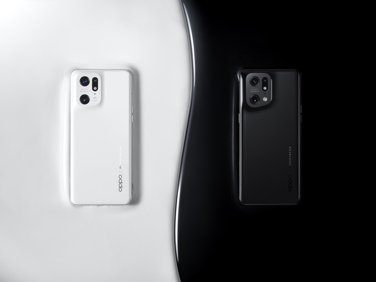 Die schicke Rückseite aus Keramik des Oppo Find X5 Pro
