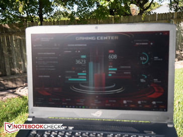 draußen in der Sonne