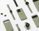 Google zeigt ein noch nicht erhältliches Wearable in einem Promo-Bild.