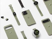 Google zeigt ein noch nicht erhältliches Wearable in einem Promo-Bild.