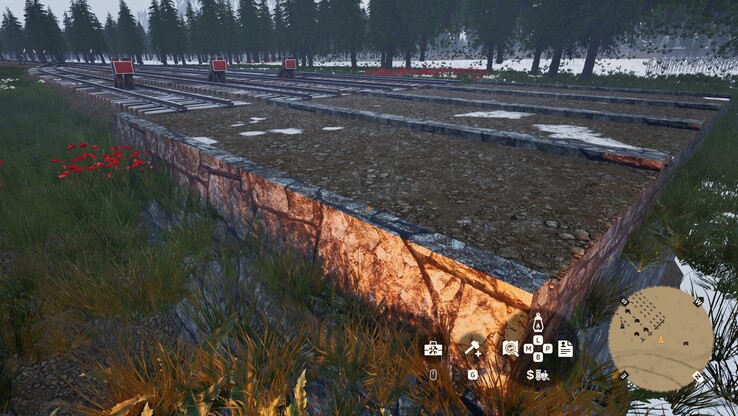 Fehlgeschlagene Versuche Prellböcke zu positionieren. (Screenshot: Notebookcheck.com)