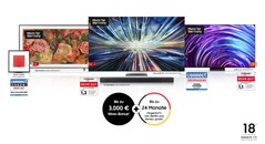 Samsung hat eine neue Cashback-Aktion für 2024er Smart-TVs sowie Soundbars gestartet. (Bild: Samsung)
