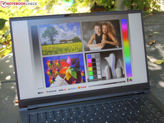 Die entspiegelte Oberfläche ist im Ansatz ideal ..