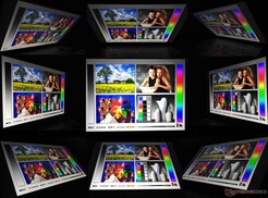 Geringer Verlust von Helligkeit und Farbinformationen bei extremen Winkeln