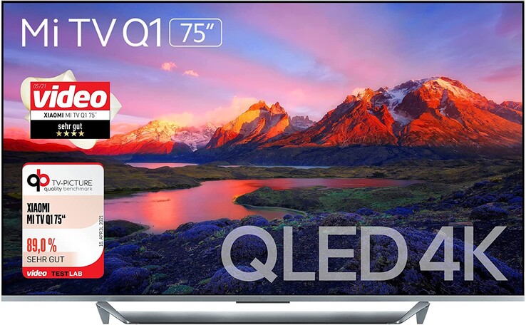 Xiaomi QLED Smart-TV Mi TV Q1 mit 75 Zoll (Bild: Amazon)