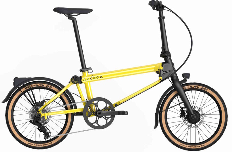 Das E-Max Derailleur kommt mit einer Kettenschaltung (Bildquelle: Ahooga)