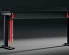 Der Coyl Gaming-Schreibtisch in "Ultra Black"