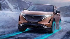 Nissan: e-4orce Allradtechnik des Elektro-SUV Ariya reagiert blitzschnell in 0,1 Millisekunden.
